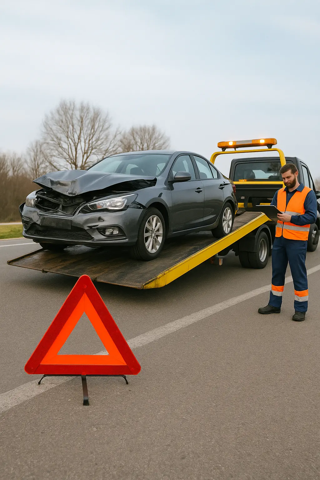 Евакуація авто після ДТП